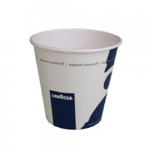Pahare din Carton 4 Oz Model Lavazza (120 ml), 50 Buc/Bax - Pentru Bauturi Calde sau Reci Pahare din Carton 4 Oz Model Lavazza (120 ml), 50 Buc/Bax - Pentru Bauturi Calde sau Reci