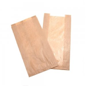 Pungi din Hartie cu Fereastra BOPP, 18x7x25 cm, 1000 Buc/Bax, pentru Patiserii si Brutarii