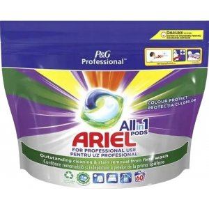 Detergent de rufe capsule Ariel Professional All-in-1 Pods Color, 60 spalari