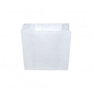 Pungi din Hartie  Rezistente la Grasimi, Alba Cartofi, 1500 Buc/Bax, Dimensiune 11x4x12 cm, Cornete si Coltare