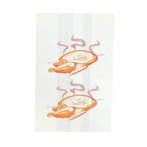 Bax 0.5 Kg Pungi de Hartie Rotiserie, 15x8x32 cm, Albe, Â±500 Coli, Imprimate, Hartie de Rotiserie, Hartie pentru Rotiserie, Ambalaje Fast Food, Ambalaje Rotiserie, Ambalaj Rotiserie, Ambalaj Fast Food, Pungi Hartie Rotiserie, Punga Hartie Rotiserie