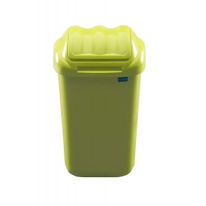 Cos Plastic Cu Capac Batant, Pentru Reciclare Selectiva, Capacitate 50l, Plafor Fala - Verde Cos Plastic Cu Capac Batant, Pentru Reciclare Selectiva, Capacitate 50l, Plafor Fala - Verde