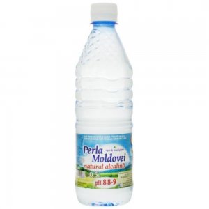 Apa Plata Natural Alcalina Ph 8.8 Perla Moldovei 0.5 L, 12 Buc/bax