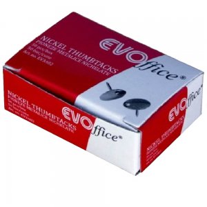 Pioneze Metalice Nichelate EVOffice, 50 Buc/Bax - Accesorii Birou Pioneze Metalice Nichelate EVOffice, 50 Buc/Bax - Accesorii Birou