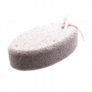Piatra Ponce Pentru Ingrijire Calcaie, Model Oval, Culoare Alba, Material Pvc