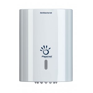 Dispenser Plastic Alb Pentru Rola Prosop (30x22,5x22 Cm), Papernet