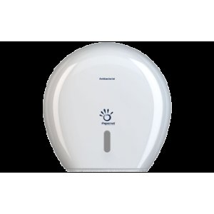 Dispenser Plastic Alb Pentru Hartie Igienica (27x26x16 Cm)-406717, Papernet