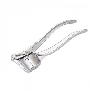 Presa Pentru Usturoi Din Inox, Dimensiune 16 Cm, Argintiu