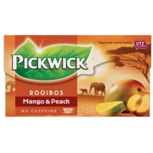 Ceai Pickwick Rooibos Harmony - Mango & Piersica - Fara Cofeina - 20 X 2 Gr./pachet