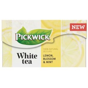 Ceai Pickwick White Tea - Lamaie, Flori Si Menta - 20 X 1,5 Gr./pachet