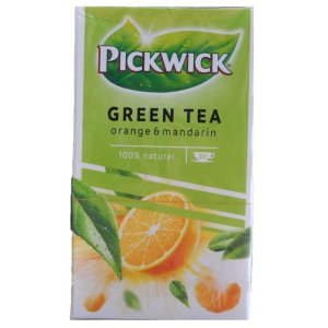 Ceai Pickwick Green - Verde Cu Portocale Si Mandarine - 20 X 1,5 Gr./pachet
