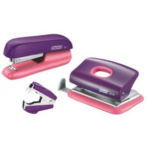 Set Capsator Plastic Rapid F5, Perforator Plastic Fc10 Si Decapsator, 10 Coli, Blister, Mov-piersica