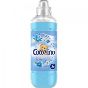 Balsam Rufe Coccolino Blue Splash, 1L, 42 Spalari, Parfum de Primavara, Detergent pentru Haine, Balsamuri pentru Rufe, Balsam pentru Ingrijire Haine, Balsamuri pentru Haine
