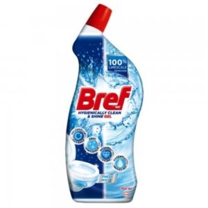 Dezinfectant Gel WC Bref Fresh Mist, 700 ml, Parfum Marin, Solutii Dezinfectare WC, Dezinfectant WC, Detartrant Gel Lichid,  Dezinfectant pentru WC, Solutii Dezinfectante pentru WC, Solutie Curatare WC
