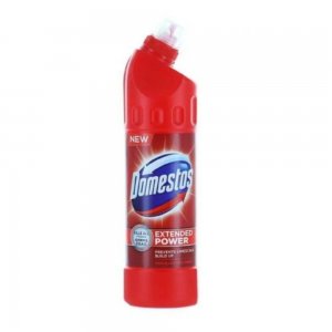 Dezinfectant pentru Toaleta Domestos Red Power, 750 ml, Parfum Fresh, Dezinfectant Anticalcar, Dezinfectant Lichid Anticalcar pentru Baie, Dezinfectant pentru WC, Solutii Dezinfectante pentru Baie, Solutie Curatare WC,  Domestos Universal, Domestos WC