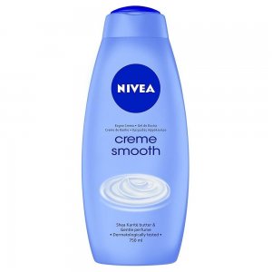 Gel de Dus NIVEA Creme Smooth, 750 ml, Extract de Unt de Shea, Gel de Dus Nivea, Gel de Dus Parfum Deosebit, Gel de Dus Revigorant, Geluri de Dus Parfumate, Geluri de Dus Hidratante, Gel de Dus Energizant, Geluri de Dus Nivea