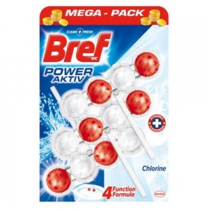 Odorizant WC Bref Power Akttiv Chlorine, 3 Buc/Set, Cantitate 50 g, Parfum Fresh, Odorizant Toaleta, Odorizant Anticalcar pentru WC, Odorizant pentru Toaleta cu Suport, Bile Odorizante WC, Odorizant Dezinfectant pentru WC Odorizant WC Bref Power Akttiv Chlorine, 3 Buc/Set, Cantitate 50 g, Parfum Fresh, Odorizant Toaleta, Odorizant Anticalcar pentru WC, Odorizant pentru Toaleta cu Suport, Bile Odorizante WC, Odorizant Dezinfectant pentru WC