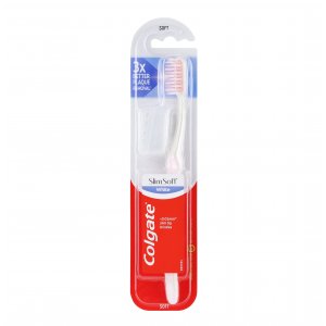 Periuta Dinti Colgate Slim Soft, Blister, Culoare Roz/Alb,Periuta cu Peri Subtiri, Periute de Dinti Colgate, Periute de Dinti Manuale, Perii de Dinti, Articole de Igiena Orala, Ingrijire Orala, Sanatate Orala, Ingrijire si Protectie Dentara