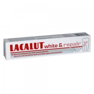 Pasta Dinti Lacalut White And Repair Fluor, Aroma Menta, 75 ml, Pasta pentru Dinti Sensibili, Articole Igiena Dentara, Pasta de Dinti pentru Albire, Produse pentru Ingrjire Orala, Produse pentru Sanatate Orala, Igiena Orala, Ingrijire si Igiena Orala Pasta Dinti Lacalut White And Repair Fluor, Aroma Menta, 75 ml, Pasta pentru Dinti Sensibili, Articole Igiena Dentara, Pasta de Dinti pentru Albire, Produse pentru Ingrjire Orala, Produse pentru Sanatate Orala, Igiena Orala, Ingrijire si Igiena Orala