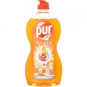 Detergent de Vase Lichid PUR Power 5 Orange&Grapefruit, 450 ml, Parfum de Portocale si Grapefruit, Pur Detergent de Vase, Detergent Lichid pentru Vase, Degresant pentru Vase, Detergent Impotriva Grasimilor Detergent de Vase Lichid PUR Power 5 Orange&Grapefruit, 450 ml, Parfum de Portocale si Grapefruit, Pur Detergent de Vase, Detergent Lichid pentru Vase, Degresant pentru Vase, Detergent Impotriva Grasimilor