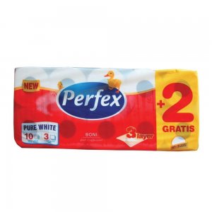 Hartie Igienica Alba Perfex Pure White, 3 Straturi, 10 Role/Bax, 88 Foi/Rola, Latime 12.6 cm, Hartie Igienica fara Parfum, Hartie Igienica la Bax, Hartie Igienica Alba, Hartie Igienica Perfex Hartie Igienica Alba Perfex Pure White, 3 Straturi, 10 Role/Bax, 88 Foi/Rola, Latime 12.6 cm, Hartie Igienica fara Parfum, Hartie Igienica la Bax, Hartie Igienica Alba, Hartie Igienica Perfex