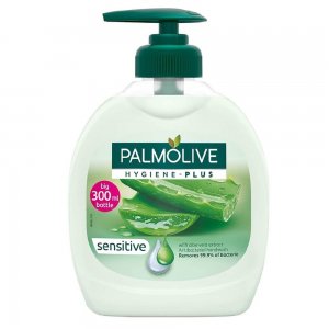 Sapun Lichid Palmolive Hygiene-Plus Sensitive, Cantitate 300 ml, Extract de Aloe Vera, Sapun Lichid pentru Maini, Sapunuri Lichide, Sapun Lichid cu Pompita, Sapun Lichid pentru Maini Uscate, Sapun Lichid Palmolive, Sapun Crema Lichid Palmolive