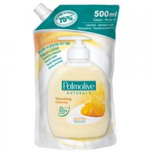 Rezerva Sapun Lichid PALMOLIVE Milk & Honey, Cantitate 500 ml, Parfum de Miere, Rezerve de Sapun Lichid, Rezerve de Sapunuri Lichide, Rezerve Sapun pentru Recipiente cu Pompita, Rezerva Sapun pentru Maini Uscate Rezerva Sapun Lichid PALMOLIVE Milk & Honey, Cantitate 500 ml, Parfum de Miere, Rezerve de Sapun Lichid, Rezerve de Sapunuri Lichide, Rezerve Sapun pentru Recipiente cu Pompita, Rezerva Sapun pentru Maini Uscate