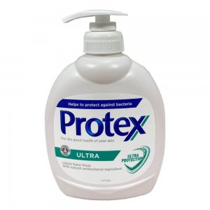 Sapun Lichid Antibacterial PROTEX Ultra, 300 ml, cu Pompita, Pentru Sanatatea Pielii Tale, Parfum Proaspat, Sapun Antibacterian, Sapunuri Lichide Antibacteriene, Sapun Dezinfectant pentru Maini, Sapun Lichid pentru Maini, Sapun Antibacterian pentru Maini