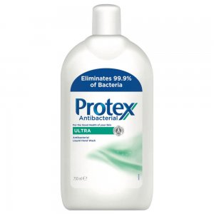 Rezerva Sapun Lichid PROTEX Ultra, 700 ml, pentru Umplerea Recipientelor cu Pompita,  Rezerve de Sapun Lichid, Rezerve de Sapunuri Lichide, Rezerve Sapun pentru Recipiente cu Pompita, Rezerva Sapun pentru Maini Uscate, Rezerva Sapun Protex