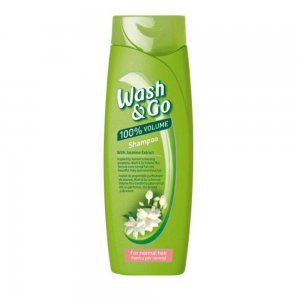 Sampon Wash&Go cu Extract de Iasomie, 360 ml, Pentru Par Normal, Cu Extract de Iasomie, Sampon Ingrijire Par, Sampon Spalare Par, Sampon Fortifiere, Sampoane pentru Par