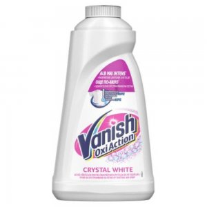 Solutie Rufe VANISH Oxi Action Crystal White,1L, Fara Clor, Detergent Automat pentru Haine Albe, Detergent Lichid pentru Haine Albe, Solutii Curatare a Hainelor Albe, Solutii pentru Haine Albe Solutie Rufe VANISH Oxi Action Crystal White,1L, Fara Clor, Detergent Automat pentru Haine Albe, Detergent Lichid pentru Haine Albe, Solutii Curatare a Hainelor Albe, Solutii pentru Haine Albe