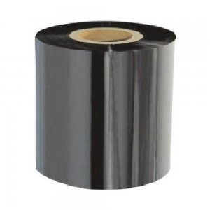 Ribon cu Ceara (WAX) Negru, 80mm x 450m, INK OUT - Ideale pentru Etichete Semilucioase Ribon cu Ceara (WAX) Negru, 80mm x 450m, INK OUT - Ideale pentru Etichete Semilucioase