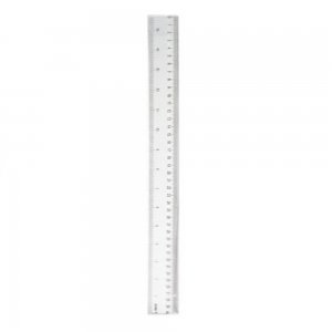 Rigla Transparenta din Plastic, 40 cm - Instrumente Geometrie