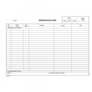 Registru Inventar Orizontal A4, 100 File/Carnet - Formular Tipizat Gestiune Registru Inventar Orizontal A4, 100 File/Carnet - Formular Tipizat Gestiune