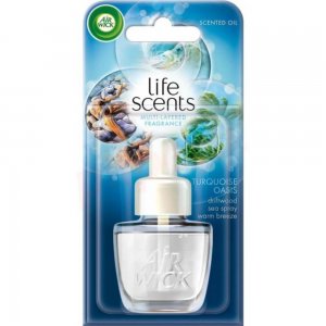 Rezerva Odorizant Electric Air Wick Turquoise Oasis Parfum Oceanic, 19 ml, Parfum Oceanic, Odorizant Camera, Odorizant Lichid, Rezerva Odorizant Electric, Odorizant Electric pentru Camera, Rezerva Lichida Odorizant
