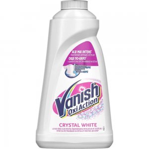 Solutie de Rufe VANISH Oxi Action Crystal White, 2 L, Detergent Automat pentru Haine, Detergent Lichid pentru Haine, Solutii Curatare a Hainelor, Solutii pentru Haine Albe, Solutii pentru Haine
