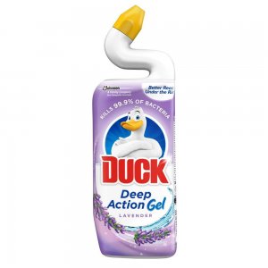Dezinfectant WC DUCK, Deep Action Gel, Lavanda, 750 ml, Dezinfectant WC Gel, Dezinfectant WC Lichid, Lichid Curatare WC Duck Lavender, Duck WC Lavender Deep Action Gel, Solutie Toaleta, Curatare WC