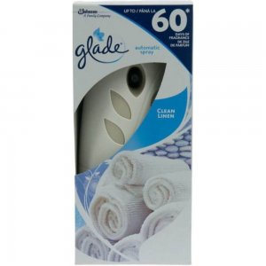 Set Aparat si Odorizant GLADE Clean Linen, 269 ml, Set Odorizant de Camera cu Rezerva GLADE, Rezerva cu Odorizant de Camera GLADE, Set GLADE Odorizant cu Rezerva, Odorizante de Camera cu Rezerva, Odorizant de Camera cu Rezerva
