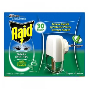 Aparat Electric Raid cu Lichid Impotriva Tantarilor, 21 ml, Set Aparat Electric si o Rezerva, Parfum Eucalipt, Aparat Anti Tantari cu Rezerva Lichida, Aparate Raid Impotriva Tantarilor, Solutii Raid Impotriva Tantarilor Aparat Electric Raid cu Lichid Impotriva Tantarilor, 21 ml, Set Aparat Electric si o Rezerva, Parfum Eucalipt, Aparat Anti Tantari cu Rezerva Lichida, Aparate Raid Impotriva Tantarilor, Solutii Raid Impotriva Tantarilor