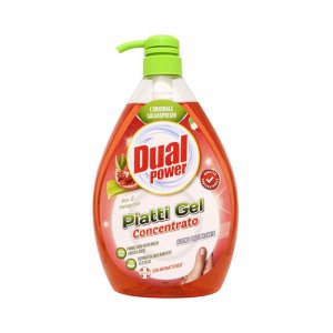 Detergent Concentrat de Vase Lichid DUAL POWER, 1 L, Parfum de Aloe si Rodie, Detergent cu Pompa, Detergent Vase, Detergent de Vase cu Aloe, Detergent Vase Antibacterian, Detergent Vase cu Pompita Detergent Concentrat de Vase Lichid DUAL POWER, 1 L, Parfum de Aloe si Rodie, Detergent cu Pompa, Detergent Vase, Detergent de Vase cu Aloe, Detergent Vase Antibacterian, Detergent Vase cu Pompita