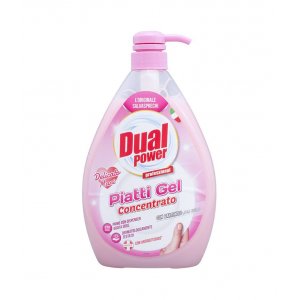 Detergent Concentrat de Vase Lichid DUAL POWER, 1 L, pentru Maini Delicate, Detergent cu Pompa, Detergent Vase, Detergent Vase Antibacterian, Detergent Vase cu Pompita Detergent Concentrat de Vase Lichid DUAL POWER, 1 L, pentru Maini Delicate, Detergent cu Pompa, Detergent Vase, Detergent Vase Antibacterian, Detergent Vase cu Pompita