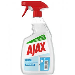 Solutie Pentru Geam Cu Pulverizator Ajax Grystal Cu Ammonia, Cantitate 500 Ml