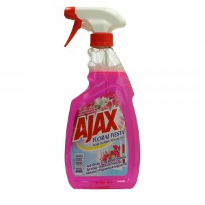 Solutie Geam AJAX Floral Fiesta Pink Pistol cu Pulverizator, 500 ml, Solutie pentru Curatat Geamuri AJAX Floral Fiesta , Solutie pentru Curatat Geamuri cu Pulverizator Ajax Floral Fiesta, Detergent Geamuri Ajax, Solutie Ferestre Ajax, Solutii Geamuri
