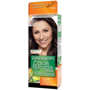 Vopsea Permanenta de Par 3 Saten Inchis, Garnier Color Naturals, 110 ml, Vopsea de Par, Vopsea Par Permanenta, Vopsea Permanenta Satena, Vopsea Permanenta pentru Par, Vopsea Garnier, Vopsea Satena Garnier, Vopsea Permanenta Garnier
