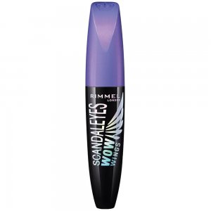 Mascara RIMMEL LONDON Scandal Eyes Wow Wings, 003 Extreme Black, 12 ml, Mascara pentru Volum, Mascara Neagra, Mascara pentru Definire, Mascara pentru Alungire, Mascara Rezistenta la Transfer, Rimel pentru Gene, Rimel pentru Volum