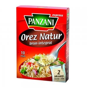 Orez Natur Brun Integral Panzani, 250 g, Panzani Orez 250 g, Orez Natur Panzani, Orez Natur pentru Pilaf, Panzani Orez Special pentru Pilaf, Panzani Orez 250 g, Orez Natur Brun Integral