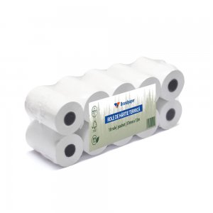 Set 10 Role Termice ROLLIS, Dimensiune 57mm x 12m, Tipar 1 Culoare, Hartie Termica 48 g/m² fara Bisfenol A (BPA), Tub 12 mm Set 10 Role Termice ROLLIS, Dimensiune 57mm x 12m, Tipar 1 Culoare, Hartie Termica 48 g/m² fara Bisfenol A (BPA), Tub 12 mm