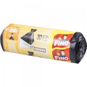 Saci Menajeri Fino Economy, 20L, 30 Buc/Set, Negri, Saci, Saci Menaj Negri, Saci Menajeri, Saci Fino, Saci Menajeri Fino, Saci de Gunoi, Saci pentru Gunoi, Saci de Gunoi Fino, Saci de Menaj, Saci pentru Menaj, Saci de Menaj Fino