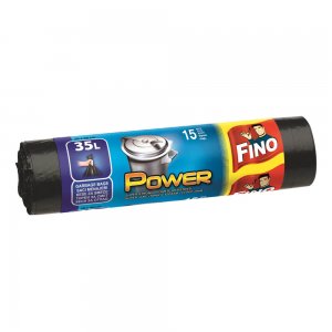Saci Menajeri Fino Power 35L, 15Buc/Set, Negri, Saci, Saci Menaj Negri, Saci Menajeri, Saci Fino, Saci Menajeri Fino, Saci de Gunoi, Saci pentru Gunoi, Saci de Gunoi Fino, Saci de Menaj, Saci pentru Menaj, Saci de Menaj Fino
