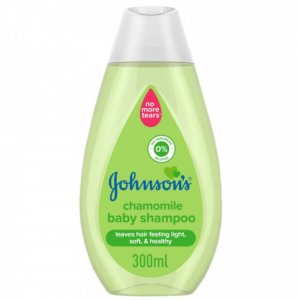 Sampon Johnson's Baby Camomila, 300 ml, cu Extract de Musetel, Sampon pentru Bebelusi, Sampon Ingrijire Bebelusi, Sampon de Bebelusi, Sampon pentru Par Sensibil, Produse Ingrijire Bebelusi, Produse Igiena Bebelusi